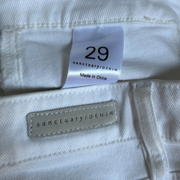 NWT Sanctuary High Rise Slit Straight Leg Jeans - Picture 8 of 10